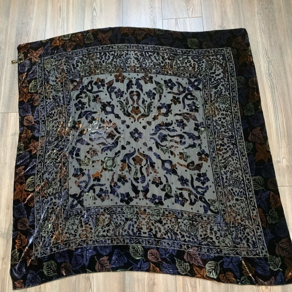 Vintage soie scarf - Picture 3 of 8